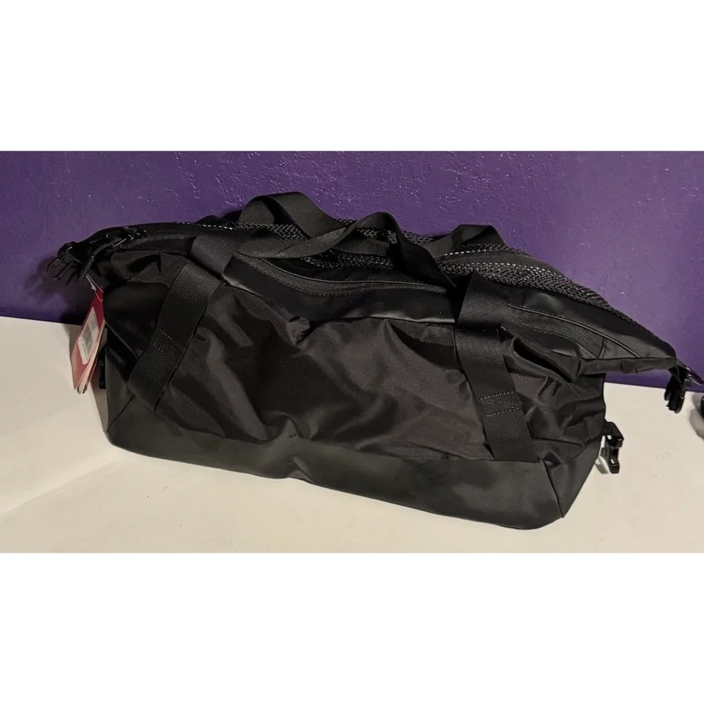 National Geographic North Face Black Apex Duffel Bag Promo Disney New Tags Rare